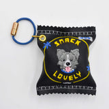 Border Collie (Gray) Snack-charm (M)