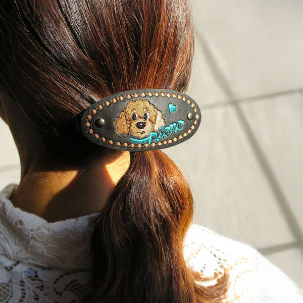 Poodle Barrette (S)